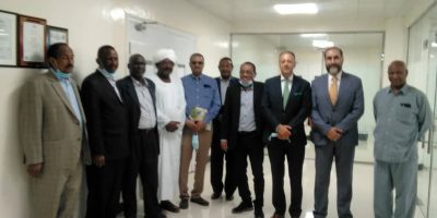 The visit of the Jordanian Ambassador to the National University